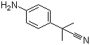 CAS 登錄號：115279-57-7, 2-(4-氨基苯基)-2-甲基丙腈